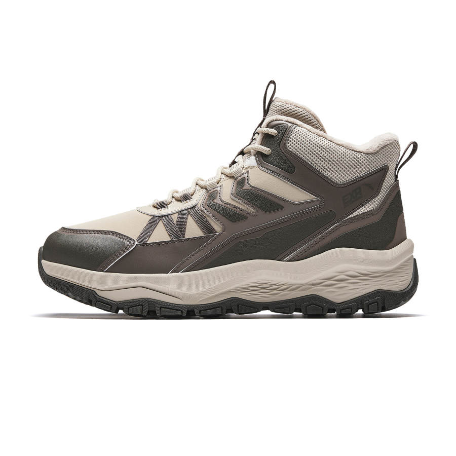 Anta Mountain Exploration Thermal Abrasion Resistant Cushioning High top Insulated Shoes Men's