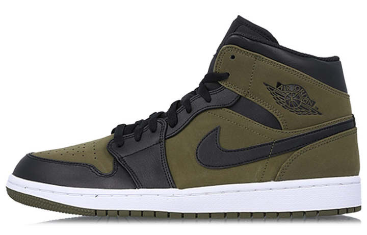 Jordan Jordan 1 Mid Olive Canvas