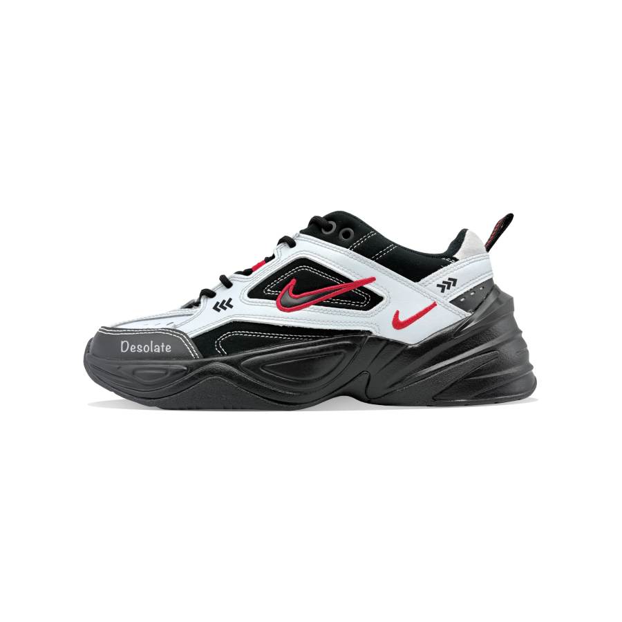 Nike Nike M2K Tekno Dark Gray Domain, Trendy And Cool, Premium Abrasion Resistant Abrasion Resistant Low top Chunky Sneakers