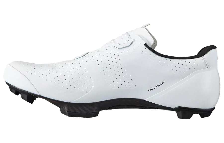 SPECIALIZED S Works Cushioning Slip Resistant Low top Cycling Shoes Men's White Black