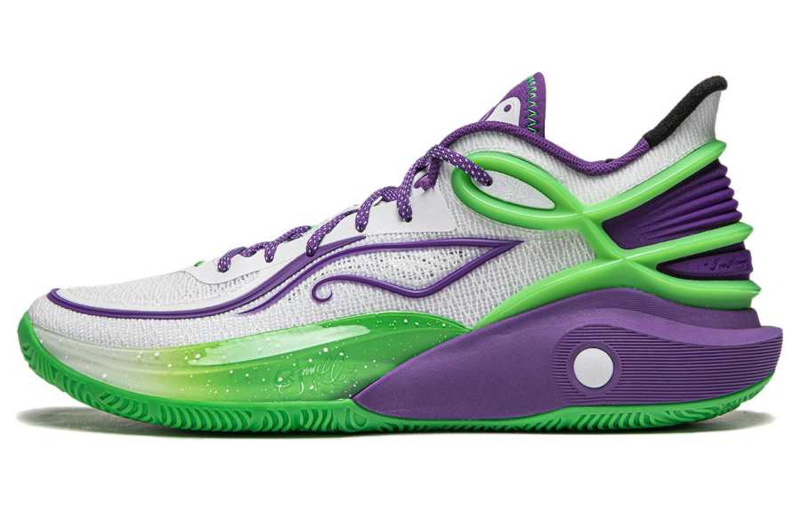 Li-Ning Li Ning CJ 3 Cushioning Slip Resistant Abrasion Resistant Lightweight Rebound Low top Basketball Shoes Men's