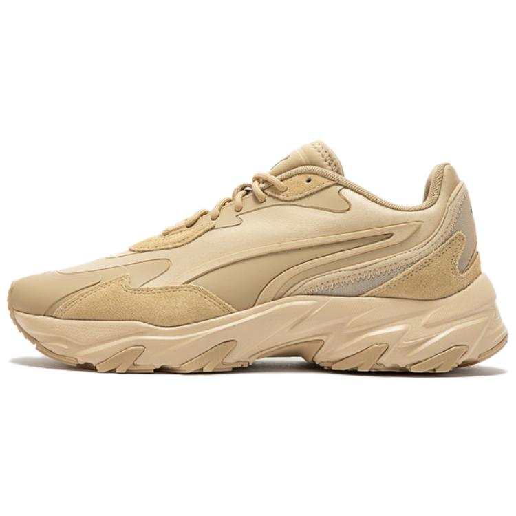PUMA Comfortable Slip Resistant Low top Chunky Sneakers Unisex Brown