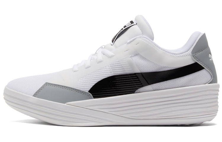 PUMA Clyde All Pro Team Fabric Cushioning Slip Resistant Abrasion Resistant Coverage Low top Basketball Shoes Unisex