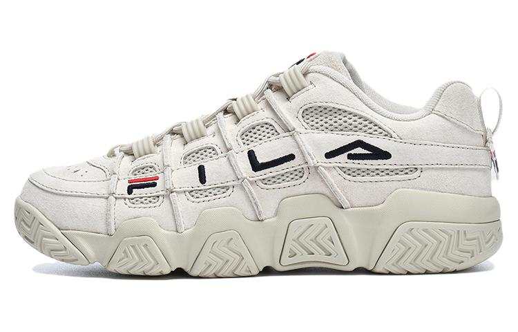 FILA FUSION BUSTER Puffy Shoes Low top Basketball Shoes Women's Oat