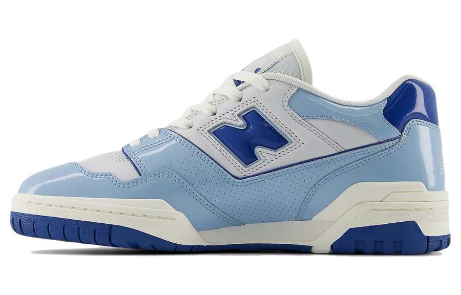 New Balance New Balance NB 550 Comfortable Round Toe Low top Vintage Basketball Shoes Unisex Blue