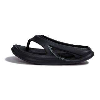 0592 EVA Quiet Slip Resistant Flip Flops Unisex Black