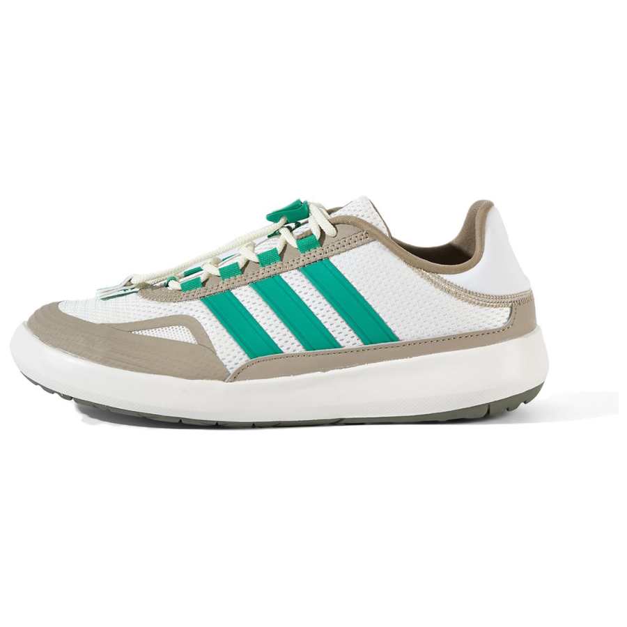 Adidas Adidas ROAMBOAT Lightweight Abrasion Resistant Support Breathable River Trekking Shoes Unisex White Green