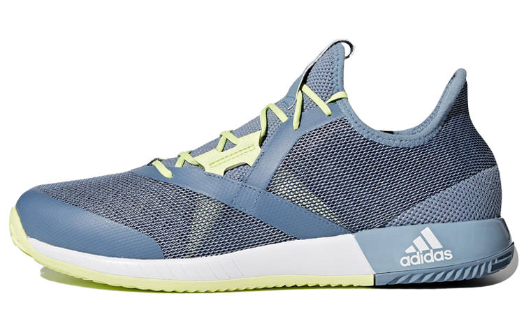 Adidas Adidas Adizero Defiant Bounce Fabric Slip Resistant, Abrasion Resistant, Breathable Mid top Tennis Shoes