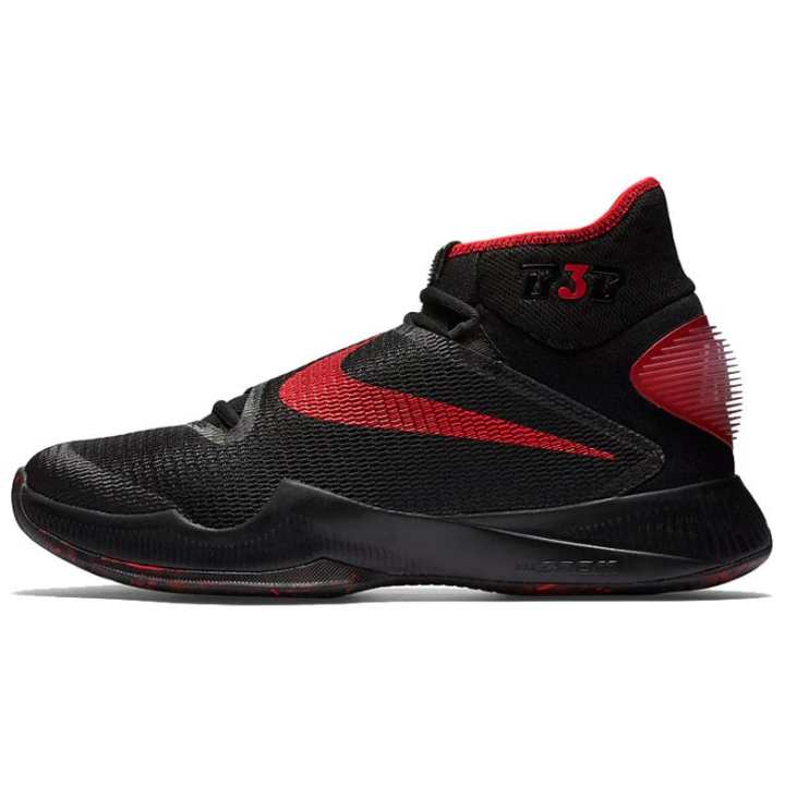Nike Nike Hyperrev ZOOM Cushioning, Wear Resistant High top Basketball Shoes Men's Red Black
