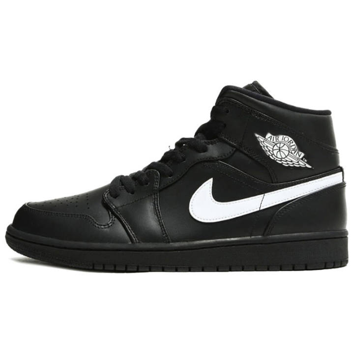 Jordan Jordan 1 Mid Black White 2018