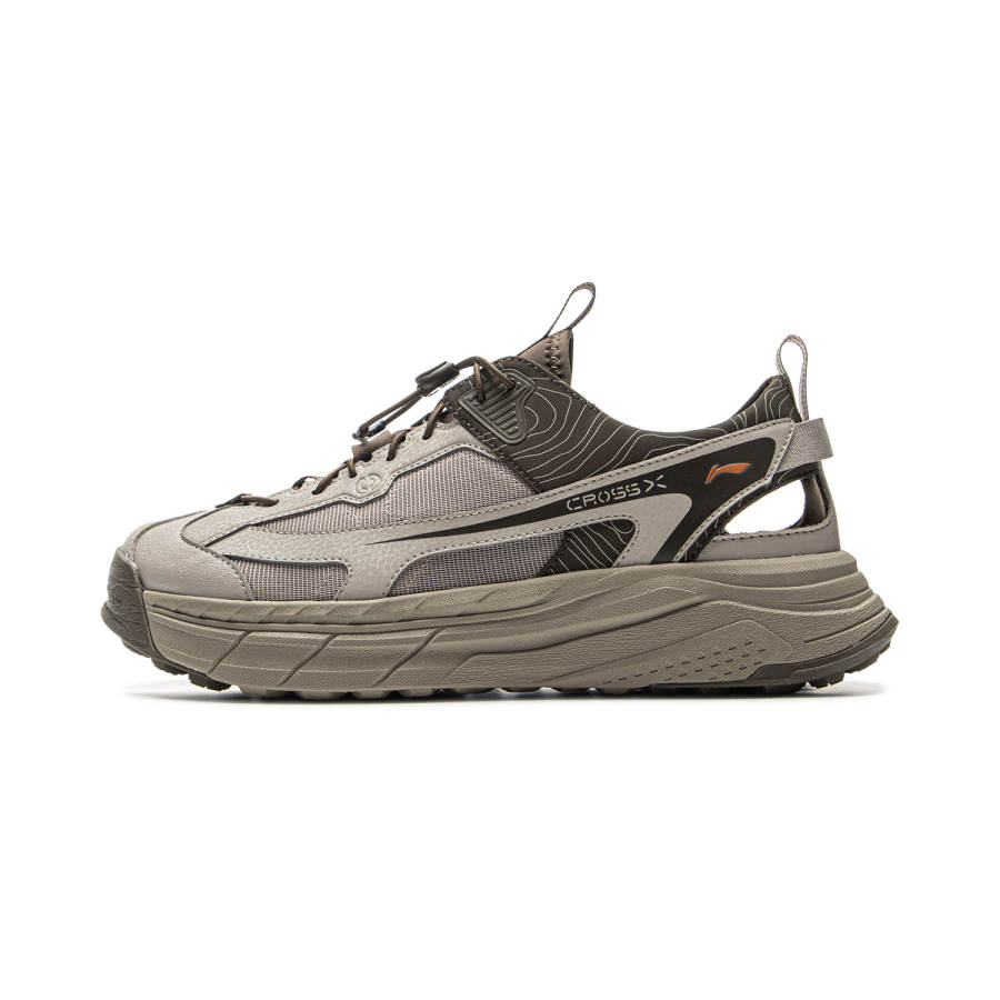 Li-Ning Li Ning River Trekking Shoes Unisex Taupe