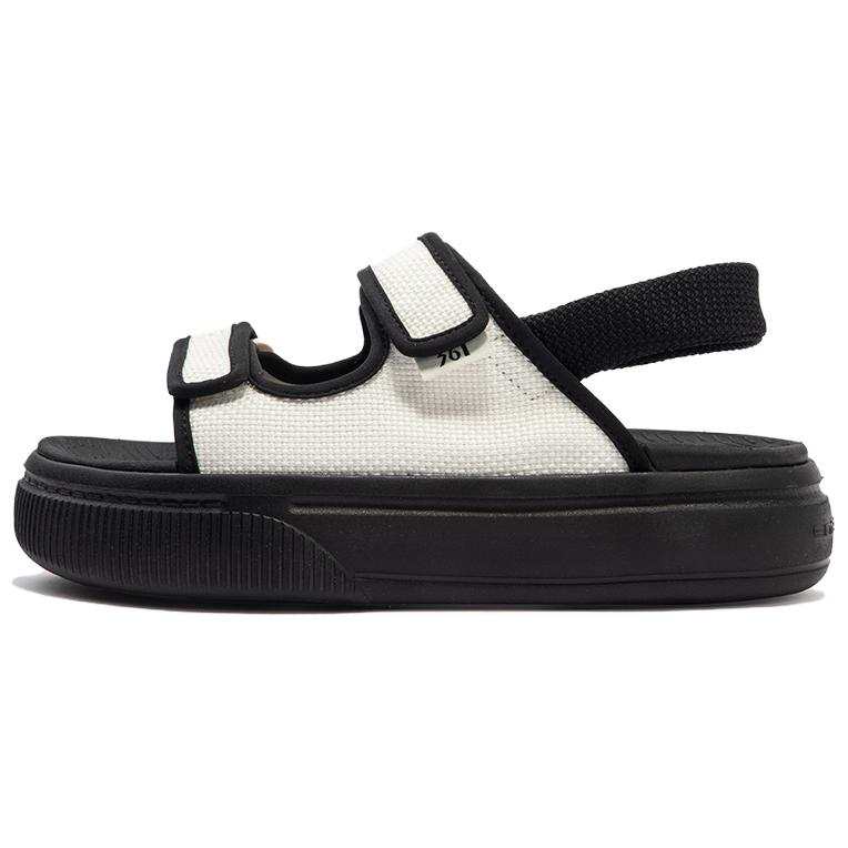 361° 361° Beach Sandals Women's White Black