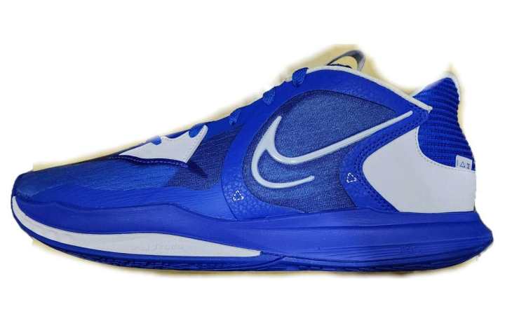 Nike Nike Kyrie Low 5 Abrasion Resistant Breathable Low top Basketball Shoes Men's Blue