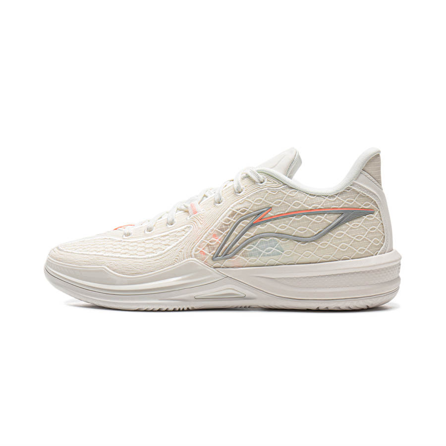 Li-Ning Li Ning Assassin's Creed 2 Cushioning Slip Resistant Breathable Low top Basketball Shoes Men's White
