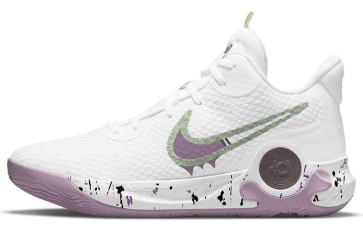 Nike Nike KD Trey 5 IX Trendy Ink Splatter, Two Tone Hook, Grip Stable, Elastic Buffer, Versatile Comfortable