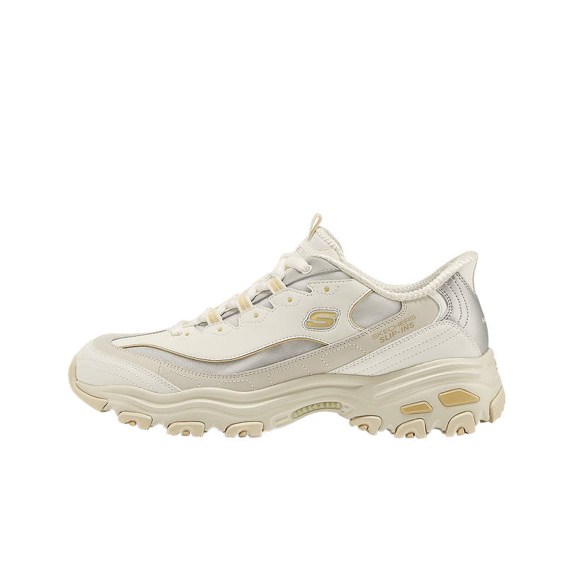 Skechers DLITES Leather Breathable Low top Chunky Sneakers Men's