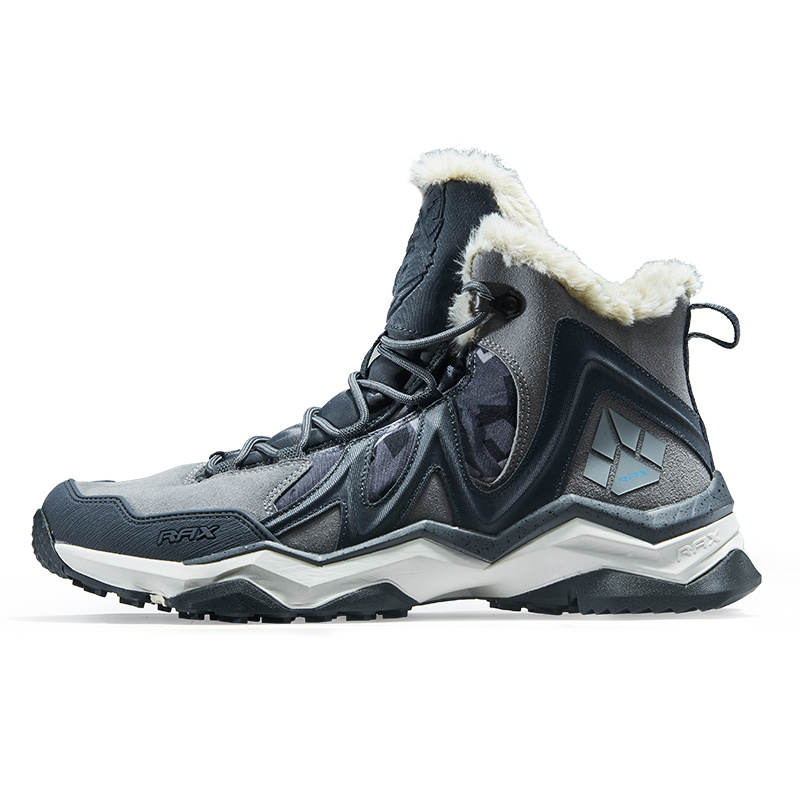 RAX RAX Thermal Coverage Crew Snow Boots Men's Gray