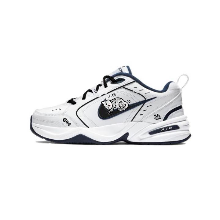 Nike Nike Air Monarch 4 Chunky Sneakers Unisex Low Top Black/White