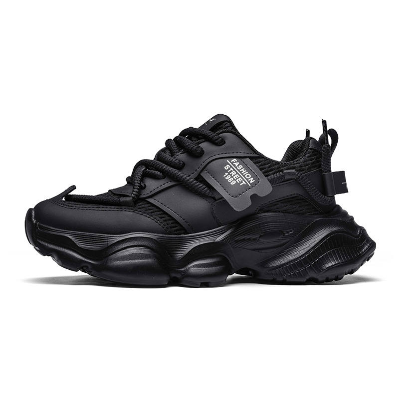 NAKAJ Cushioning Slip Resistant Abrasion Resistant Breathable Coverage Low top Chunky Sneakers Men's