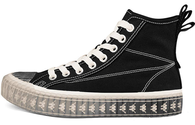 Kappa Canvas Shoes Women's High Top Black