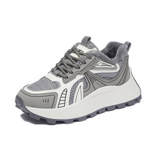 LINYOUJI Slip Resistant Abrasion Resistant Low top Chunky Sneakers Women's