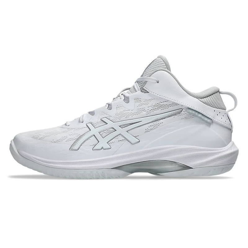 ASICS GEL HOOP V17 Cushioning Slip Resistant Abrasion Resistant Low top Basketball Shoes Men's White Gray