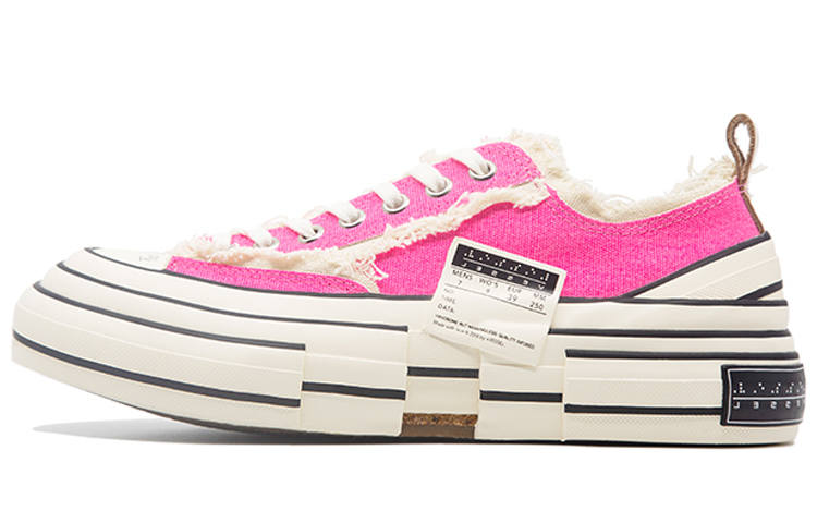 XVESSEL VESSEL G.O.P. Lows Candy Pink Low top Skateboard Shoes Women's Candy Pink