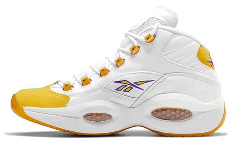 Reebok Reebok Question Mid Yellow Toe White/Yellow