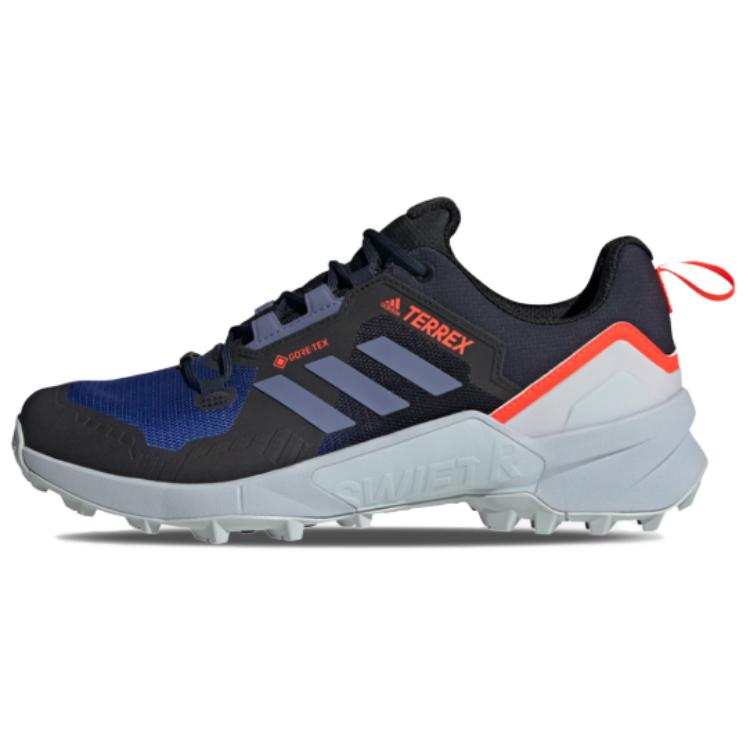 Adidas Adidas Terrex Swift R3 Gore Te Slip Resistant Abrasion Resistant Low top Outdoor Boots Unisex Black Blue