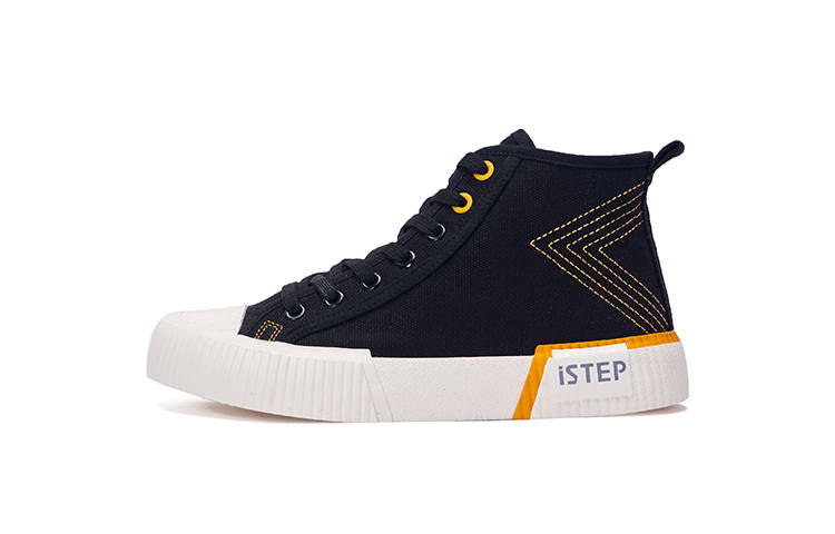 ISTEP High top Canvas Shoes Men's Black