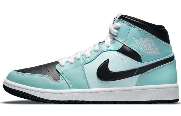 Jordan Jordan 1 Mid Aqua Blue Tint Women's