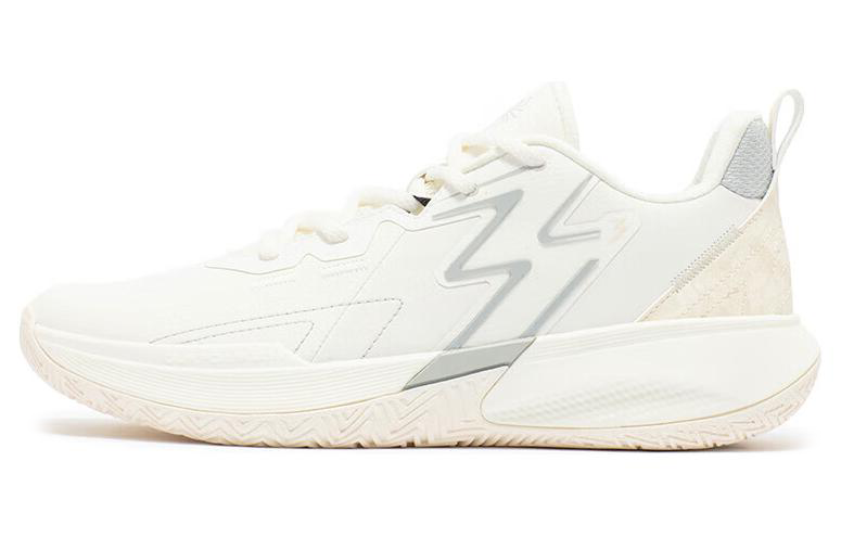 361° Big3 Team Leather Cushioning Slip Resistant Abrasion Resistant Coverage Impact Resistant Low top Basketball Shoes
