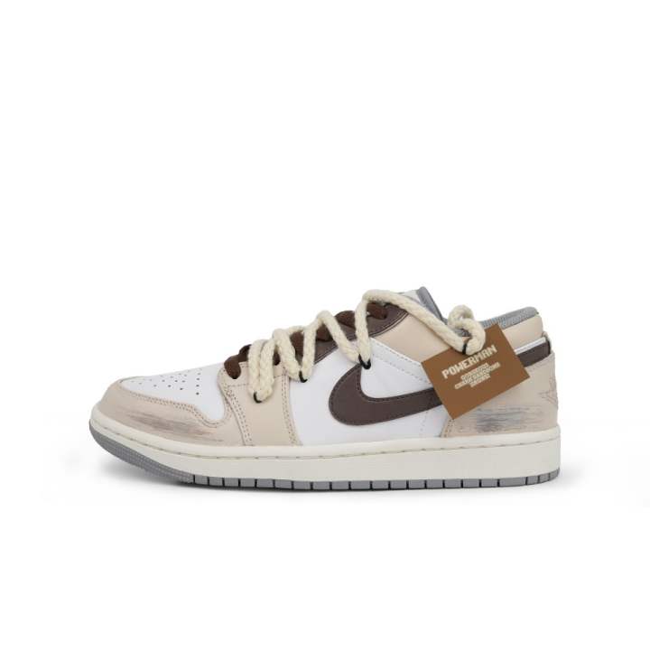 Jordan Jordan Air Jordan 1 Octopus Party, Distressed Denim Leather Cushioning Slip Resistant Abrasion Resistant