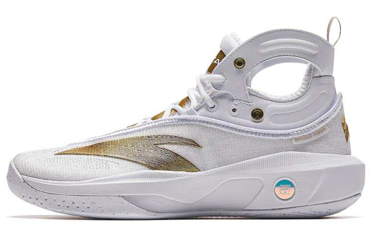Anta KT8 KT 8 Comfortable Slip Resistant Abrasion Resistant High top Nitrogen Technology Basketball Shoes Men's