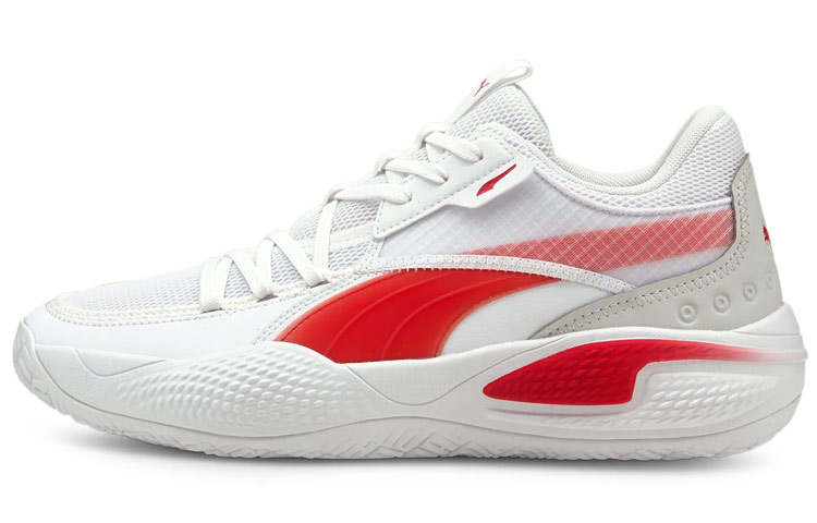 PUMA Court Rider Team 'White High Risk Red'
