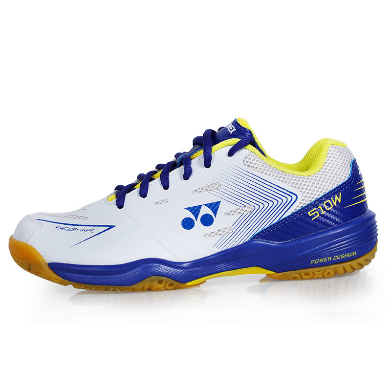 YONEX Power Cushion Cushioning Low top Badminton Shoes Unisex White Blue