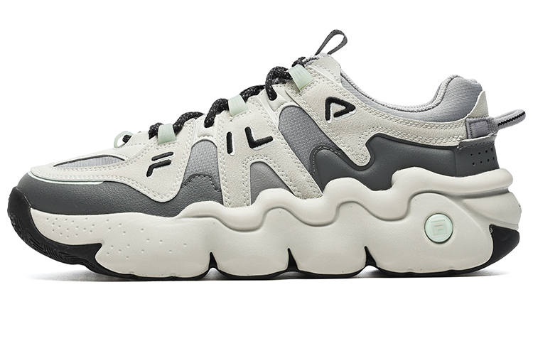 FILA Panini Basketball Shoes 'White Grey'