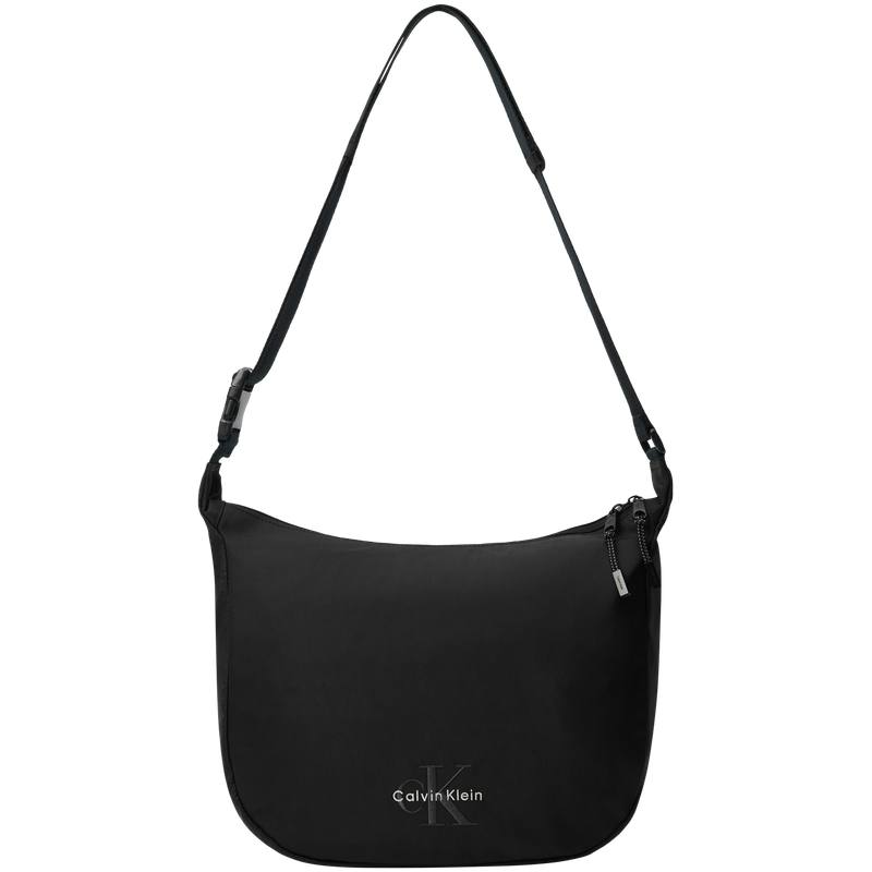 CALVIN KLEIN Fabric Shoulder Bag Men's Space Black
