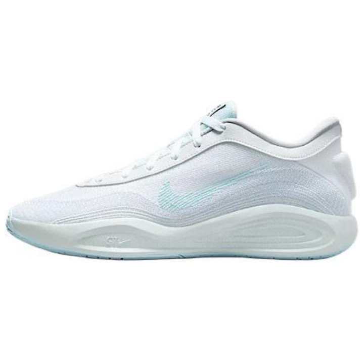 Nike Nike Slip Resistant Abrasion Resistant Low top Basketball Shoes Men's White