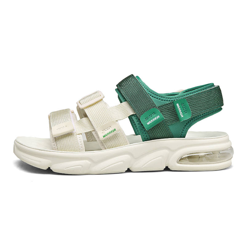 WARRIOR WARRIOR Beach Sandals Men's Beige Green/Beige Black/Beige Blue