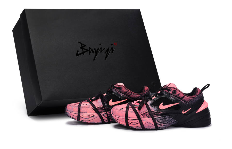 Nike Nike M2K Tekno 811 Manufacturing, Nighttime Valkyrie, Special Shoe Box Slip Resistant Lightweight Low top