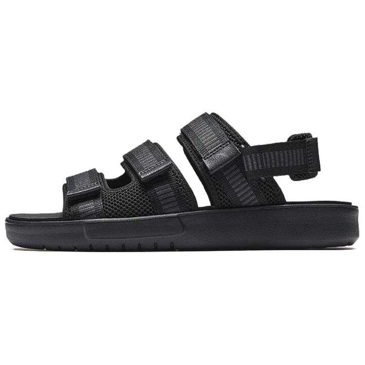 Anta Life Collection Beach Sandals Men's Black