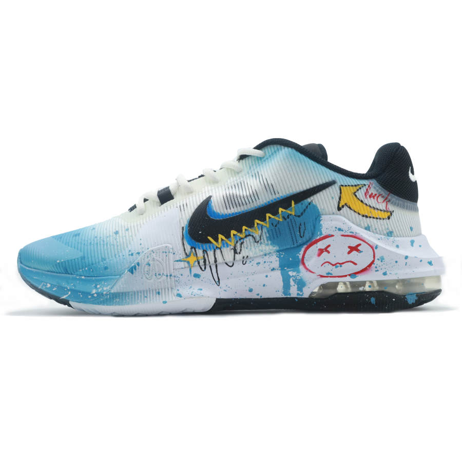 Nike Nike Air Max Impact 4 Cushioning Abrasion Resistant Cushioning, Wear Resistant Low top Basketball Shoes Men's