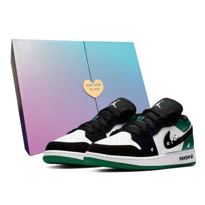 Jordan Jordan Air Jordan 1 Box, Chinese Style, Lazy Panda Cushioning Slip Resistant Abrasion Resistant Breathable