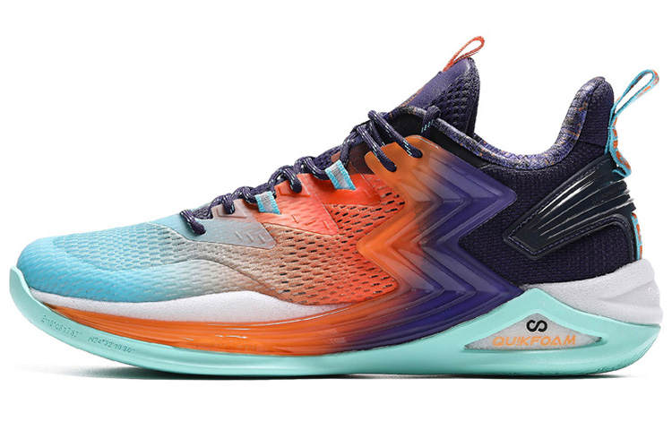 361° Mesh Slip Resistant, Abrasion Resistant, Coverage, Balance, Support Mid top Basketball Shoes Men's