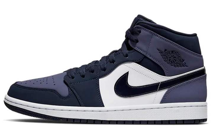 Jordan Jordan 1 Mid 'Obsidian Sanded Purple'