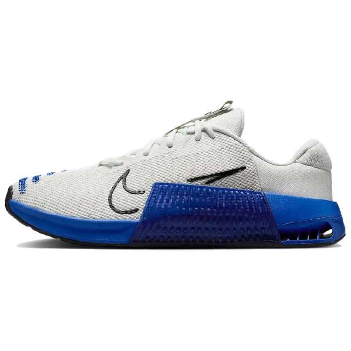 Nike Nike Metcon 9 Slip Resistant Abrasion Resistant Low top Training Shoes Men's White Blue