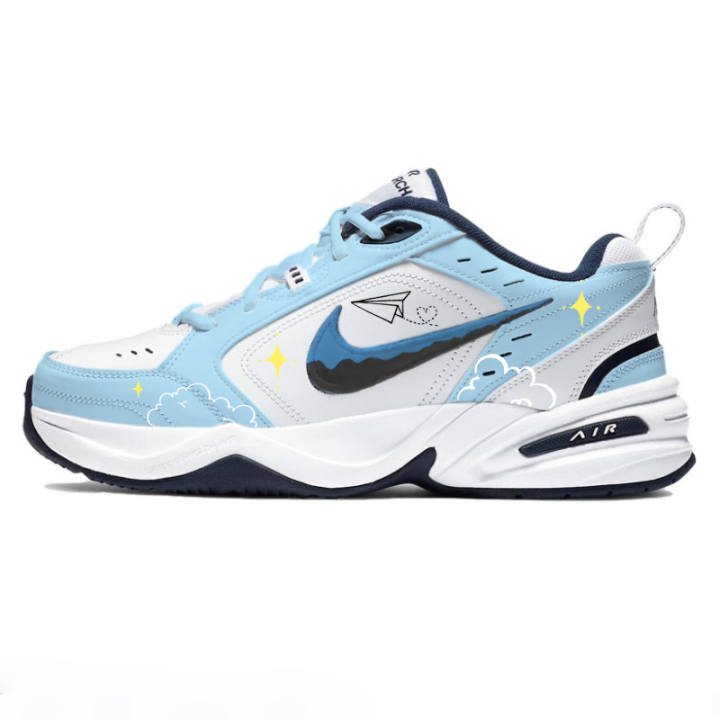 Nike Nike Air Monarch 4 Cloud Paper Star Journey Cushioning Height Increasing Low top Chunky Sneakers Unisex