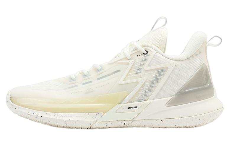 361° Big3 4.0 SWITCH M1RO Cushioning Slip Resistant Abrasion Resistant Low top Performance Basketball Shoes Men's White