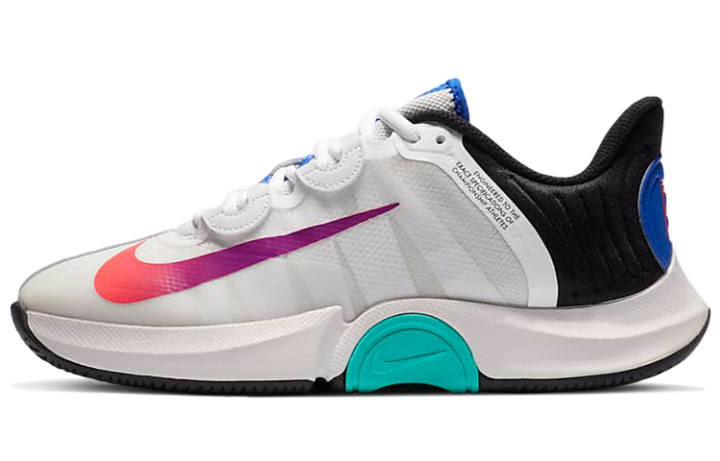 Nike Nike Court Air Zoom Gp Turbo White Black Electro Green Women's